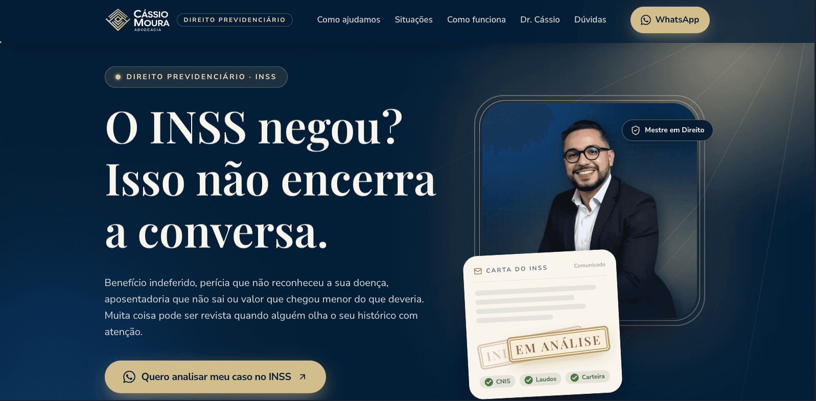 Cássio Moura - Direito Previdenciário