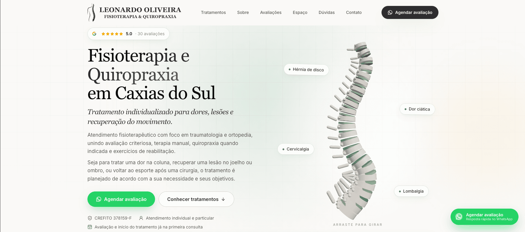 Leonardo Oliveira - Physiotherapy & Chiropractic